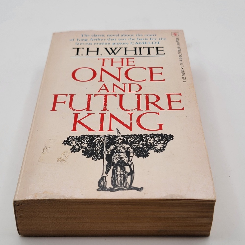 T.H. White The Once and Future King Paperback 1966 25th Printing Arthurian Good